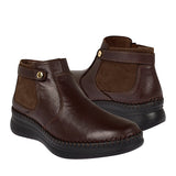 BOTINES DAMA LOBO SOLO 4983 PIEL CAFÉ