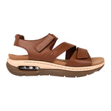 SANDALIAS LOBO SOLO MUJER 2103 PIEL CAFÉ