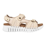 SANDALIAS LOBO SOLO MUJER 2162 PIEL BEIGE
