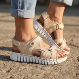SANDALIAS LOBO SOLO MUJER 2162 PIEL BEIGE