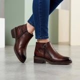 BOTINES LOBO SOLO MUJER 5222 PIEL CAFÉ