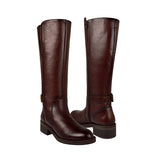 BOTAS LOBO SOLO MUJER 5099 PIEL CAFÉ
