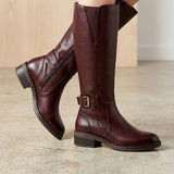 BOTAS LOBO SOLO MUJER 5099 PIEL CAFÉ