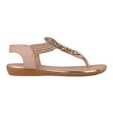 SANDALIAS DAMA CLASBEN MARTHA SIMIPIEL BEIGE
