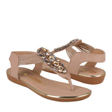 SANDALIAS DAMA CLASBEN MARTHA SIMIPIEL BEIGE