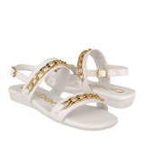 SANDALIAS DAMA CLASBEN 526452 SIMIPIEL BLANCO