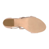 SANDALIAS DAMA CLASBEN MONICA SIMIPIEL BEIGE