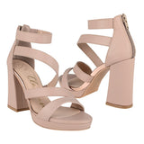 SANDALIAS DAMA CLASBEN MONICA SIMIPIEL BEIGE