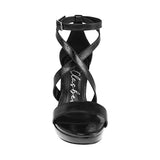 SANDALIAS DAMA CLASBEN MIA SIMIPIEL NEGRO