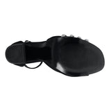 SANDALIAS DAMA BE YOU CLASBEN CHER NOBUCK NEGRO