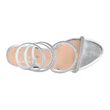SANDALIAS DAMA BE YOU CLASBEN PARMOR SIMIPIEL PLATA