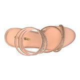 SANDALIAS CLASBEN PARMOUR MUJER SIMIPIEL ORO