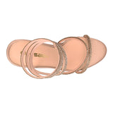 SANDALIAS CLASBEN PARMOUR MUJER SIMIPIEL ORO