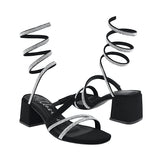 SANDALIAS DAMA BE YOU CLASBEN ZAHA NOBUCK NEGRO