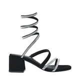 SANDALIAS DAMA BE YOU CLASBEN ZAHA NOBUCK NEGRO