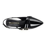 TACONES DAMA PASSION MILA CHAROL NEGRO
