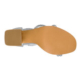 SANDALIAS DE FIESTA MUJER CLASBEN RENATA SIMI PLATA
