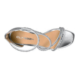SANDALIAS DE FIESTA MUJER CLASBEN RENATA SIMI PLATA