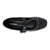 ZAPATOS MUJER CLASBEN MORA SIMIPIEL NEGRO