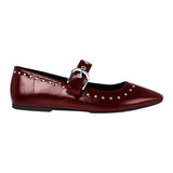 ZAPATOS CLASBEN MORA MUJER SIMIPIEL VINO