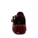 ZAPATOS CLASBEN MORA MUJER SIMIPIEL VINO