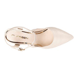 TACONES CLASBEN KENNETH MUJER SIMIPIEL BEIGE