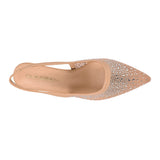 TACONES DE FIESTA CLASBEN MUJER CUARZO SIMIPIEL BEIGE