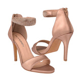 SANDALIAS DE FIESTA CLASBEN GLAMOUR MUJER SIMIPIEL ORO
