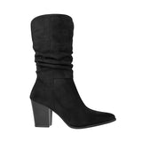 BOTAS CLASBEN JESSY MUJER SUEDE NEGRO