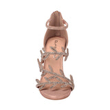SANDALIAS PARA FIESTA CLASBEN MUJER FROZEN SIMIPIEL ORO