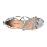 SANDALIAS PARA FIESTA CLASBEN MUJER FROZEN SIMIPIEL PLATA