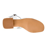 SANDALIAS CLASBEN MUJER SIBEL CHAROL BLANCO