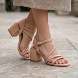 SANDALIAS CLASBEN MUJER SIBEL CHAROL BEIGE