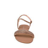 SANDALIAS CLASBEN MUJER SORA TEXTIL ORO