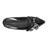 ZAPATOS CLASBEN MUJER GEMA CHAROL NEGRO