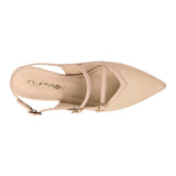 TACONES CLASBEN MUJER AIRI SIMIPIEL BEIGE