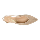 ZAPATOS CASUALES SHAKIRA JAZMIN TEXTIL ORO