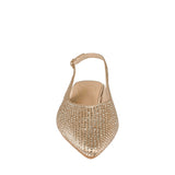 ZAPATOS CASUALES SHAKIRA JAZMIN TEXTIL ORO