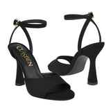 SANDALIAS CLASBEN MUJER ITALIA SUEDE NEGRO