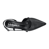 TACONES CLASBEN MUJER MARLA SIMIPIEL NEGRO