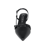 TACONES CLASBEN MUJER MARLA SIMIPIEL NEGRO