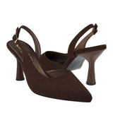TACONES CLASBEN MUJER JUNO SUEDE CAFÉ