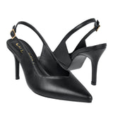 TACONES CLASBEN MUJER AURA SIMIPIEL NEGRO