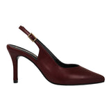 TACONES MUJER CLASBEN AURA SIMIPIEL VINO