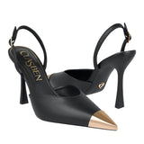 TACONES CLASBEN MUJER AGATA SIMIPIEL NEGRO