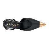 TACONES CLASBEN MUJER AGATA SIMIPIEL NEGRO