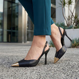 TACONES CLASBEN MUJER AGATA SIMIPIEL NEGRO