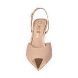 TACONES CLASBEN MUJER AGATA SIMIPIEL BEIGE