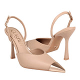 TACONES CLASBEN MUJER AGATA SIMIPIEL BEIGE