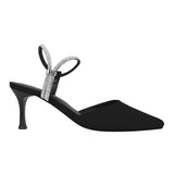 TACONES DE FIESTA MUJER SHAKIRA ARTEMISA SUEDE NEGRO